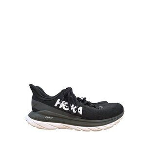 Hoka One Womens Mach 4 1113529 BDSD Black Running Shoes Sneakers Size 9 B EUC